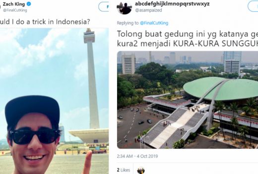 Netizen Indonesia Ingin Pesulap Zach King Hilangkan Gedung DPR - GenPI.co