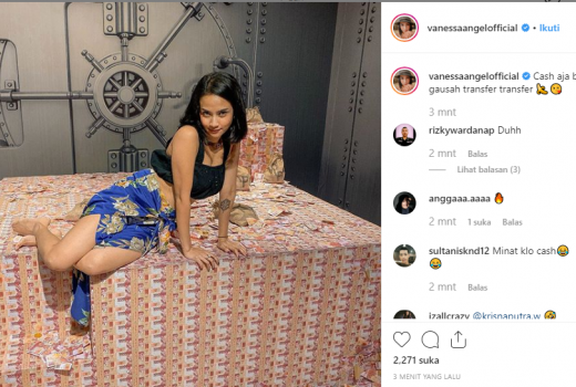 Vanessa Angel Minta Cash, Nggak Usah Transfer - GenPI.co