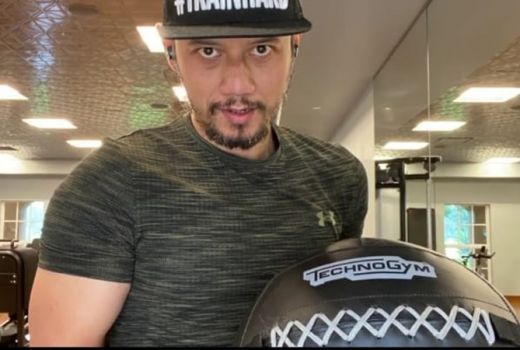 Keren! AHY Nge-Gym Sampai Ngos-ngosan dan Berkeringat - GenPI.co