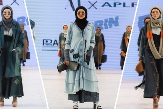 Busana Muslim Fibrin, Koleksi Daur Ulang Desainer Anggiasari - GenPI.co