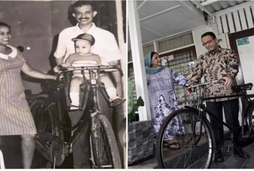 Anies Nostalgia Ontel Kakek, Netizen Salfok ke Rangka Sepeda - GenPI.co