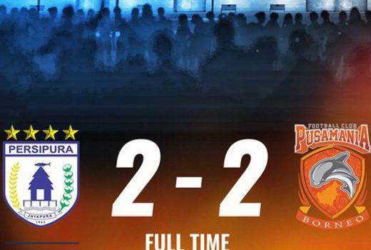 Imbang Lawan Borneo FC, Persipura Gagal ke Kompetisi Asia - GenPI.co