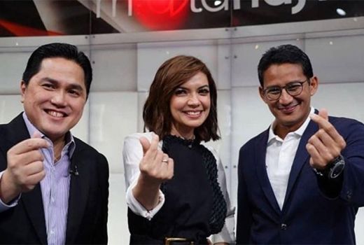 Erick Thohir dan Sandiaga Uno Gaul Banget, Lihat Gayanya - GenPI.co
