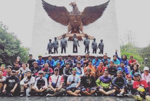 Gowes Seru Bersama Komunitas Sepeda Lipat - GenPI.co