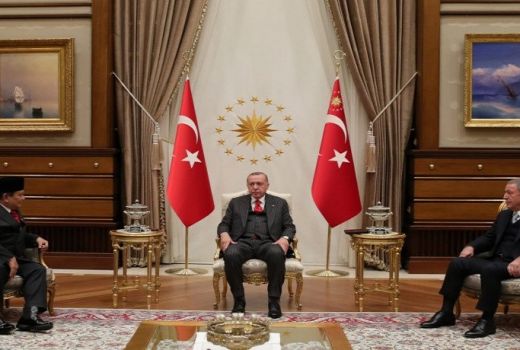 Gagahnya Menhan Prabowo Bertemu dengan Presiden Erdogan - GenPI.co