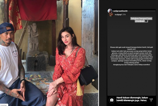Ditanya Soal Kehamilan, Istri Jerinx SID Meradang - GenPI.co