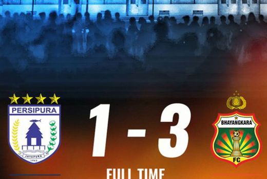 Duka di Sidoarjo, Persipura Jayapura Dihajar Bhayangkara FC - GenPI.co