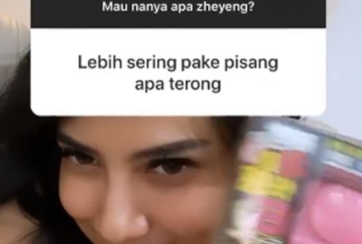 Ditanya Suka Pisang atau Terong, Vanessa Angel Tunjukkan Anu - GenPI.co