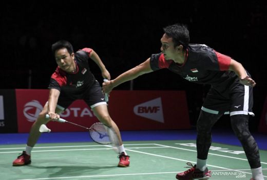 Hasil Kejuaraan Dunia Bulu Tangkis 2019, Ahsan/Hendra ke Final - GenPI.co