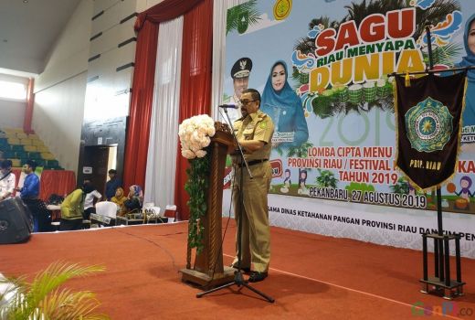 Wagub Riau Ajak Masyarakat Konsumsi Sagu - GenPI.co
