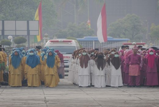 Asap Karhutla Kepung Pekanbaru, Kegiatan Car Free Day Ditiadakan - GenPI.co