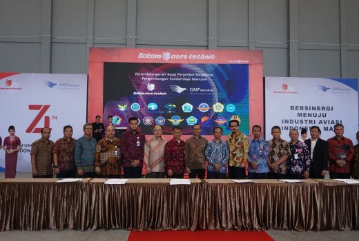 GMF AeroAsia dan Batam Aero Technic Resmikan Pembangunan Hanggar - GenPI.co