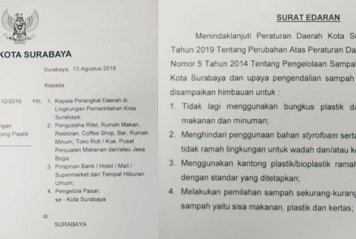 Dukung Program Surabaya Zero Waste, Risma Keluarkan Edaran - GenPI.co