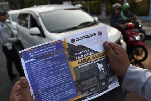 Sah, 25 Ruas Jalan di Jakarta Berlakukan Ganjil Genap - GenPI.co