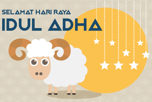 10 Gambar GIF Idul Adha 2019 Unik untuk Pesan WA ke Gebetan - GenPI.co