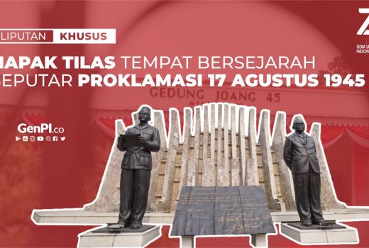 Merekam Jejak Sejarah di Tugu Proklamasi - GenPI.co