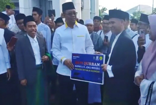 Tak Pilih Asing, Jokowi Kurban Sapi Made in Lombok Berat 1,3 Ton - GenPI.co
