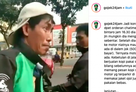 Motor Ojol Digondol Maling, Youtuber ini Janji Belikan yang Baru - GenPI.co