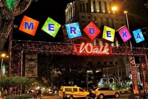 Menikmati Malam di Merdeka Walk - GenPI.co