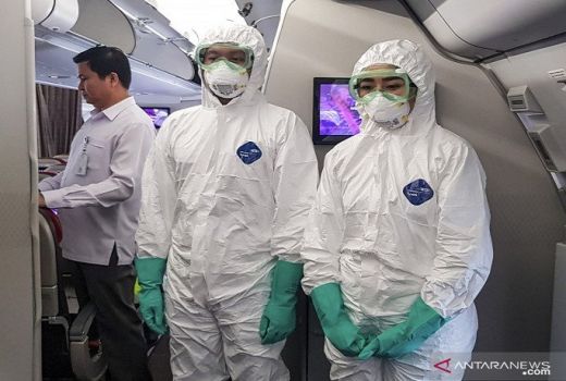 Begini Penampakan Pramugari Batik Air Jemput WNI di Kota Wuhan - GenPI.co