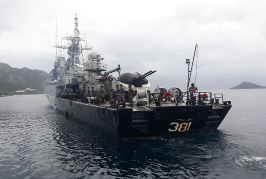 3 KRI Siaga Tempur di Laut Natuna Berantas Kapal China - GenPI.co