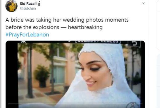 Prewedding Saat Ledakan di Lebanon, Pengantin ini Hampir Tewas - GenPI.co
