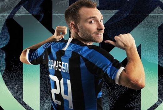 Bursa Transfer: Gabung Inter Milan, Eriksen Pamer Kaus Nomor 24 - GenPI.co