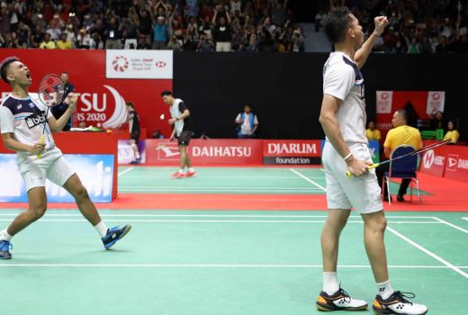 Indonesia Masters 2020: Fajar/Rian Ngos-ngosan Banget - GenPI.co