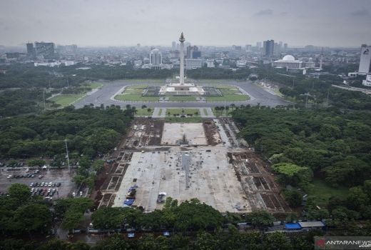 Pohon di Monas Ditebang Demi Balapan Mobil Formula E? - GenPI.co