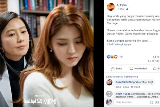 Netizen ini Bilang, The World of Married itu Drama Sakit - GenPI.co