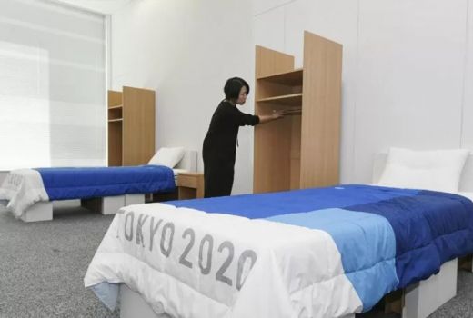 Jepang Keren! Tempat Tidur Olimpiade 2020 dari Kardus Bekas - GenPI.co