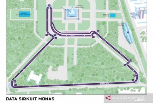 Resmi, Balapan Mobil Formula E Digelar di Monas - GenPI.co