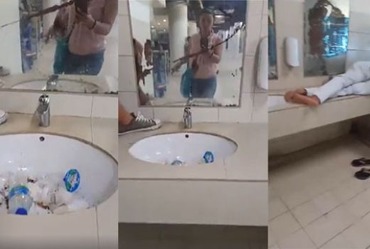 Idih, Wastafel Bandara Komodo Jorok Banget! - GenPI.co