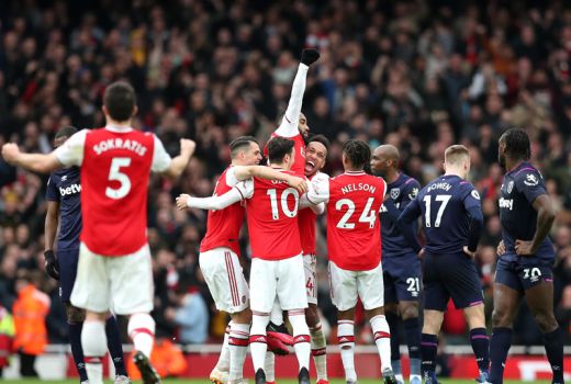 Arsenal vs West Ham United 1-0: Tekor Lalu Rekor - GenPI.co