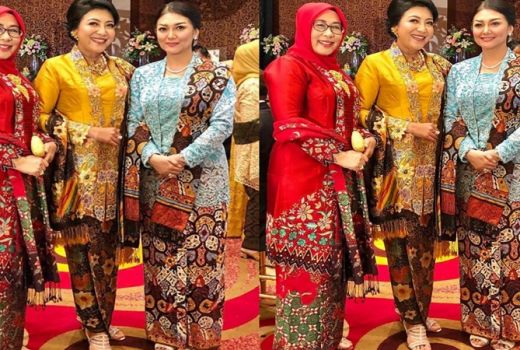 Berkebaya Biru & Batik Tulis Yogyakarta, Bella Saphira Ayu Banget - GenPI.co