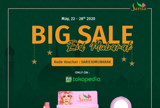 Yuhu, Sarita Beauty Gelar Promo Big Sale Eid Mubarak di Tokopedia - GenPI.co