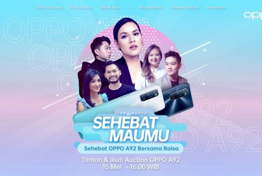 OPPO Adakan Peluncuran Daring Sehebat Maumu Bersama Raisa - GenPI.co