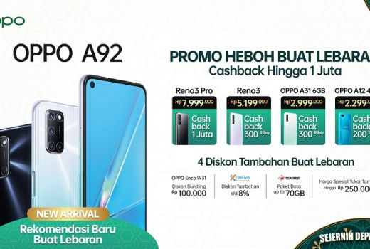Beli HP OPPO Dapat Cashback Hingga 1 Juta, Ini Caranya! - GenPI.co