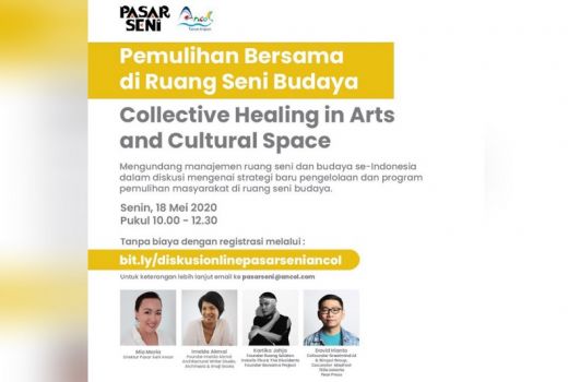 Pasar Seni Ancol Gelar Diskusi Pemulihan Via Online - GenPI.co