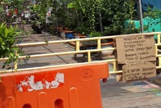 Hari Pertama PSBB Kota Tangerang, Pintu Masuk Perumahan Ditutup - GenPI.co