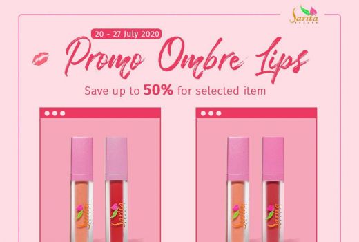Promo Ombre Lips Series Sarita Beauty Diskon Gede di Shopee - GenPI.co