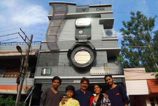 Hobi Fotografi, Pria Ini Bangun Rumah Unik Berbentuk Kamera - GenPI.co