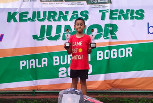 Fakhri Siregar, Atlet Tenis Junior dengan Peringkat 1 Nasional - GenPI.co