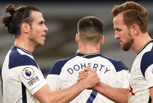 Tottenham vs Brighton 2-1: Kane Kalahkan Lewandowksi, Bale Oke - GenPI.co