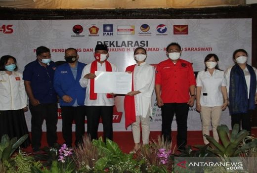 Spanduk Dukungan Saraswati Bukti Jeritan Warga Tangsel   - GenPI.co