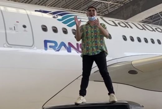Fakta Logo RANS di Badan Pesawat Garuda Indonesia A-330 900 Neo - GenPI.co