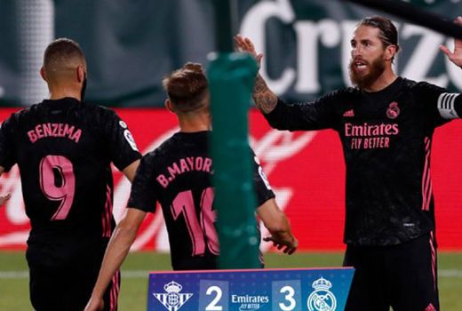 Real Betis vs Real Madrid 2-3: Laga Brutal, Sangat Gila - GenPI.co
