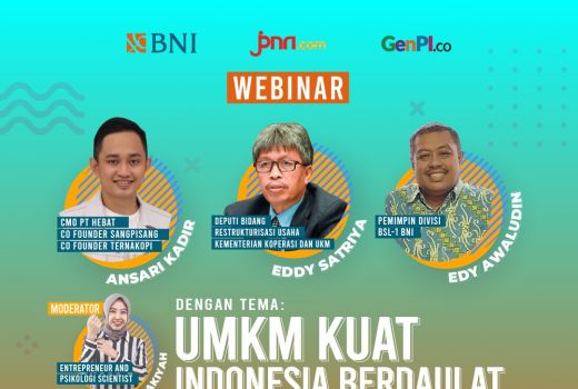Ikut Webinar UMKM Kuat Indonesia Berdaulat Yuk, Acaranya Kece - GenPI.co