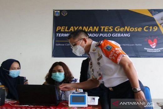 Terminal Pulogebang Gunakan Sistem Deteksi Covid-19 dangan GeNose - GenPI.co