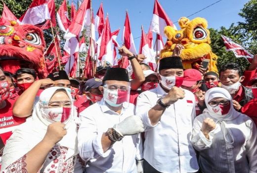 Survei Charta Politika, Paslon Eri-Armuji Menang Pilkada Surabaya - GenPI.co